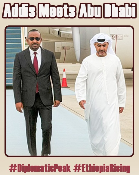 Addis Meets Abu Dhabi

PM Abiy Ahmed arrives in the UAE to a spectacular reception, signaling a new chapter of the Ethio-UAE alliance. More than just a visit it’s a meeting of visions, a fusion of futures, and a celebration of a partnership. 

#DiplomaticPeak #EthiopiaRising