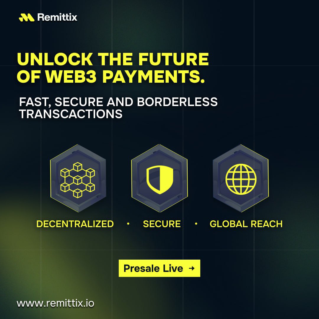 <a href="/fexir1/">FEXIR | CRYPTO ♟️🎯</a> $RTX

A utility gem with a utility of cross-border payments. Remittix is still in Pre sale phase, yet to launch and I can't think of a better time to hop ok other than now...

Visit Remittix.io to get started and follow <a href="/remittix/">Remittix</a> for updates