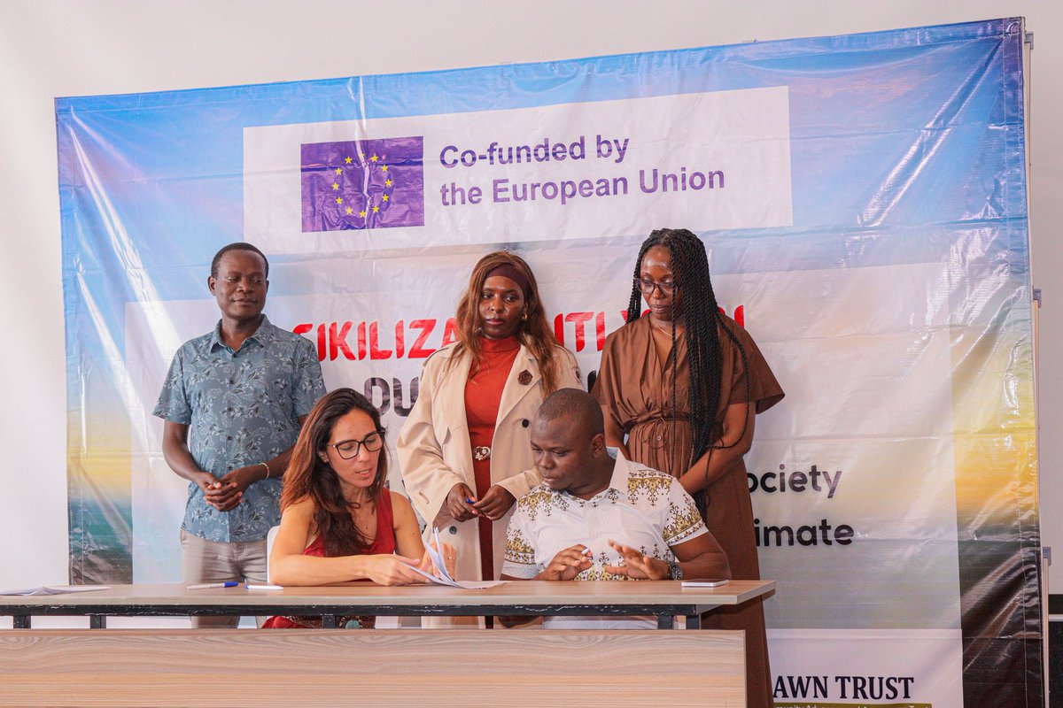 Kwale County community of practice tweet media