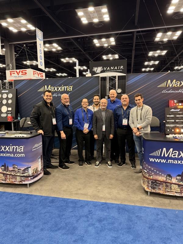 maxxima's tweet image. Great first day @WorkTruckWeek ! Stop by booth 1744 to visit the Maxxima team and check out our latest lighting solutions. We’ve loved seeing our products featured across other exhibitors’ builds. @nteanews 

#worktruckweek #NTEA #ledsolutions #trucklighting