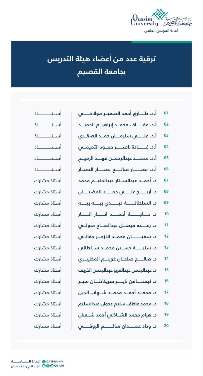 جامعة القصيم tweet media