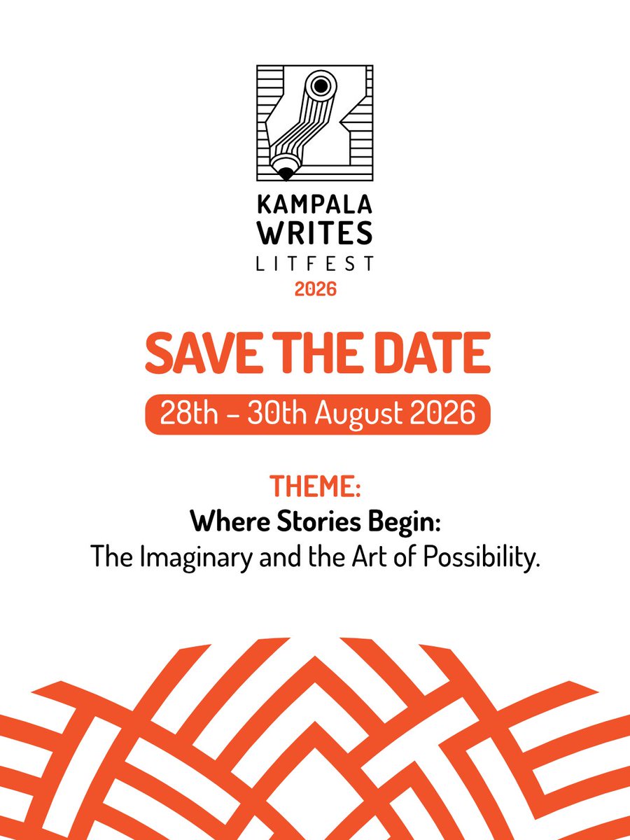 Save the date!

Kampala Writes Lit Fest is back for its third edition on 28th - 30th August.

Stay tuned for more details!