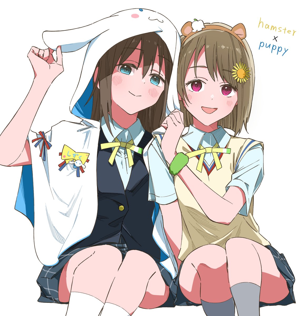 #いいねした人のメディア欄覗いて素敵絵を私の絵柄で描いてもいいですか
ありがとうございました！
サンリオしずかす！！