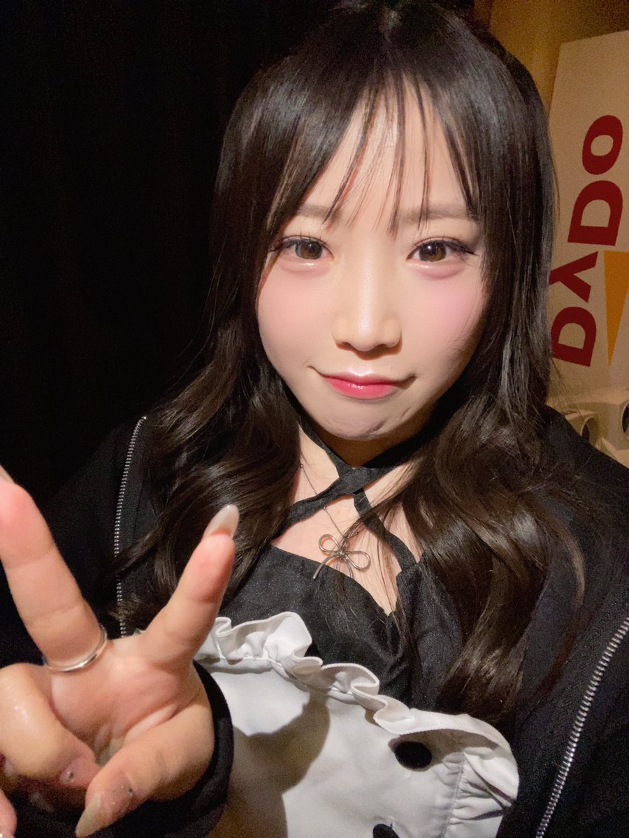 __enachi__'s tweet photo. この間メイド服着たの！w https://t.co/bEaWWRoD4J