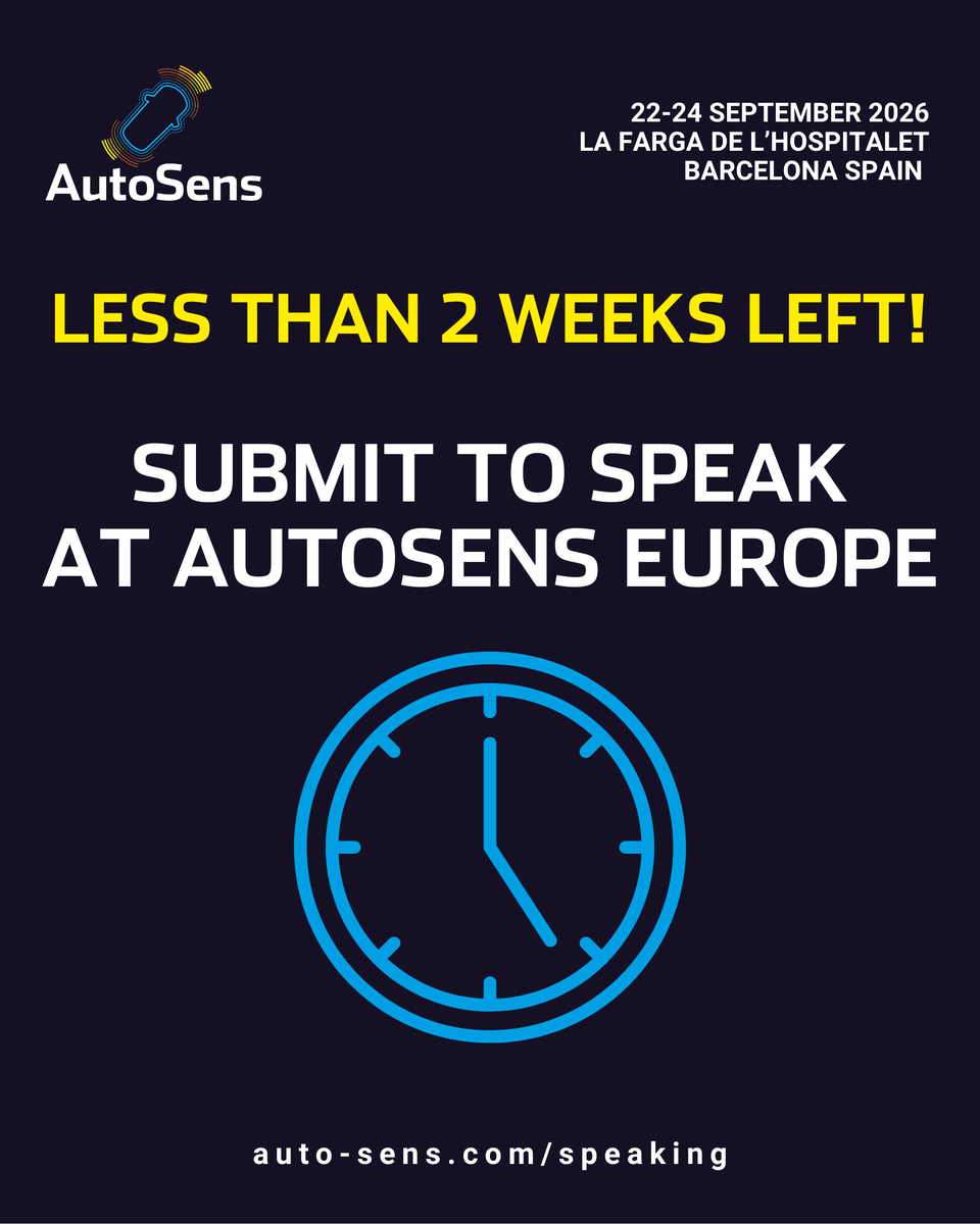 AutoSens tweet media