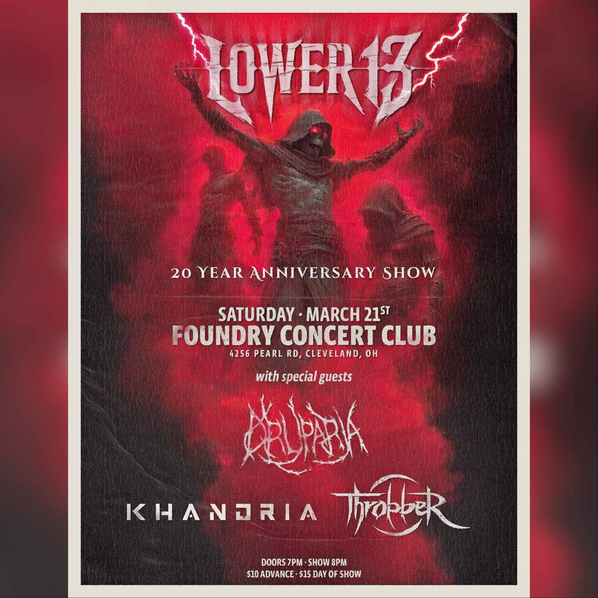 Lower13official's tweet photo. 🚨Saturday 3/21! Tickets available now https://t.co/3V3vvV3z4b https://t.co/PNVR63OHCO
