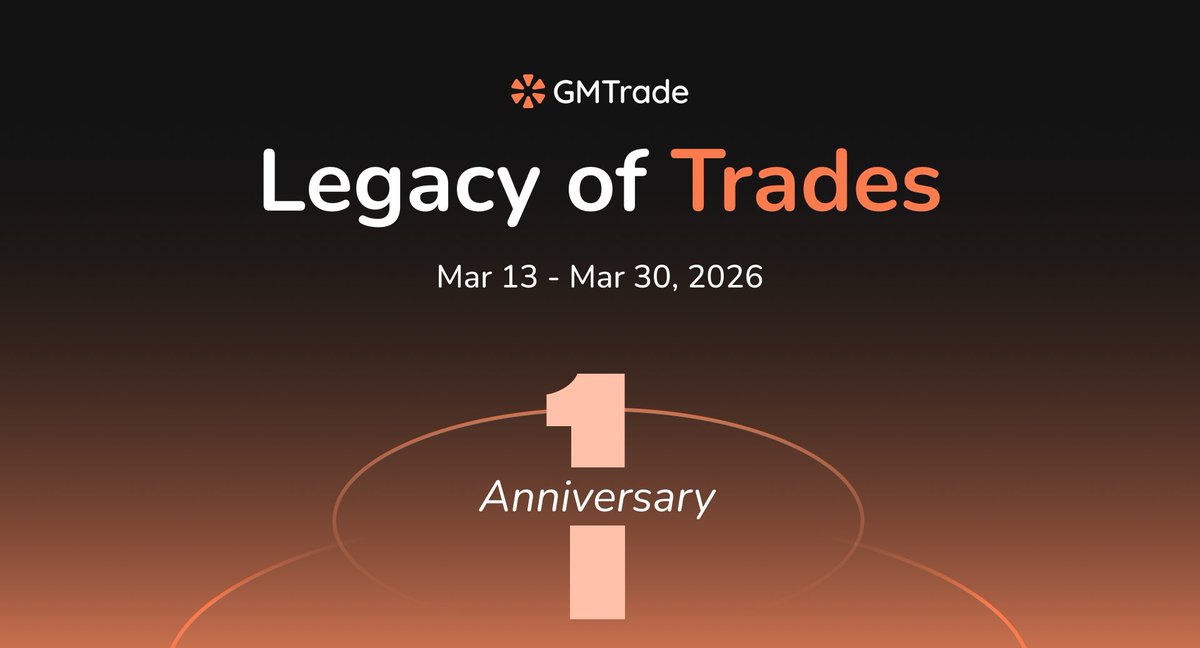 gmtrade_xyz's tweet photo. GMTrade turns one! https://t.co/TdTO6iez9Q