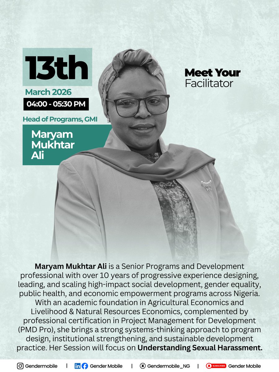 GenderMobile Initiative tweet media