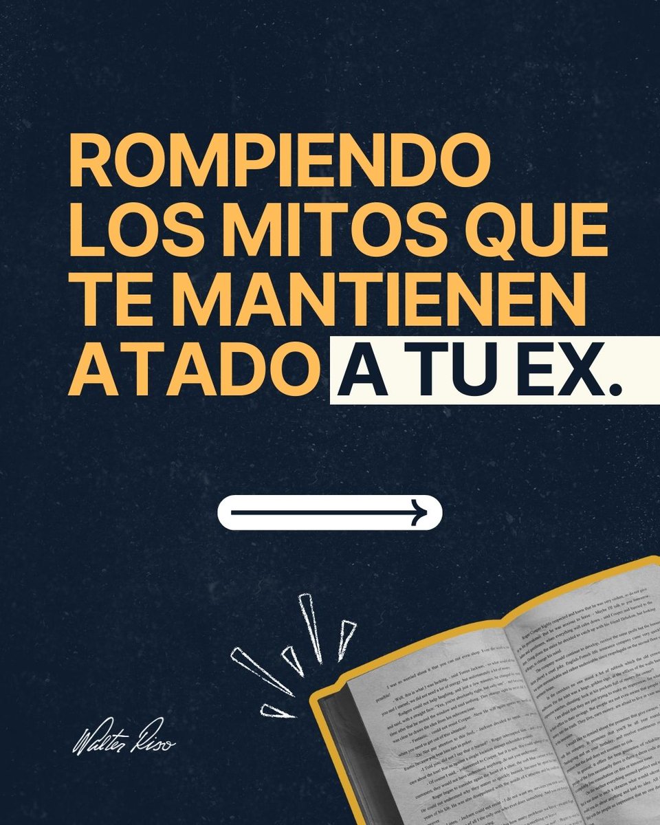 Walter_Riso's tweet photo. Con ¡Cómo carajos te olvido! de Walter Riso aprenderás a gestionar tu duelo afectivo de manera saludable y a recuperar tu libertad emocional.

Transforma los pensamientos que te mantienen aferrado/a a tu ex aquí https://t.co/P10CDCBAtB https://t.co/GCv61M2SG1