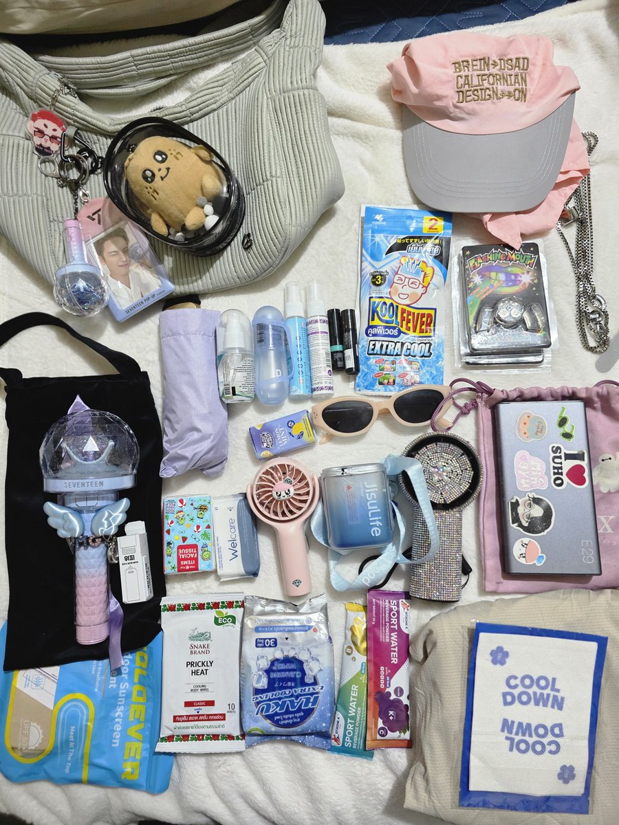 ถุงยังชีพพร้อมแล้ว😆
#SEVENTEEN_NEW_IN_BANGKOK #NEW_BANGKOK