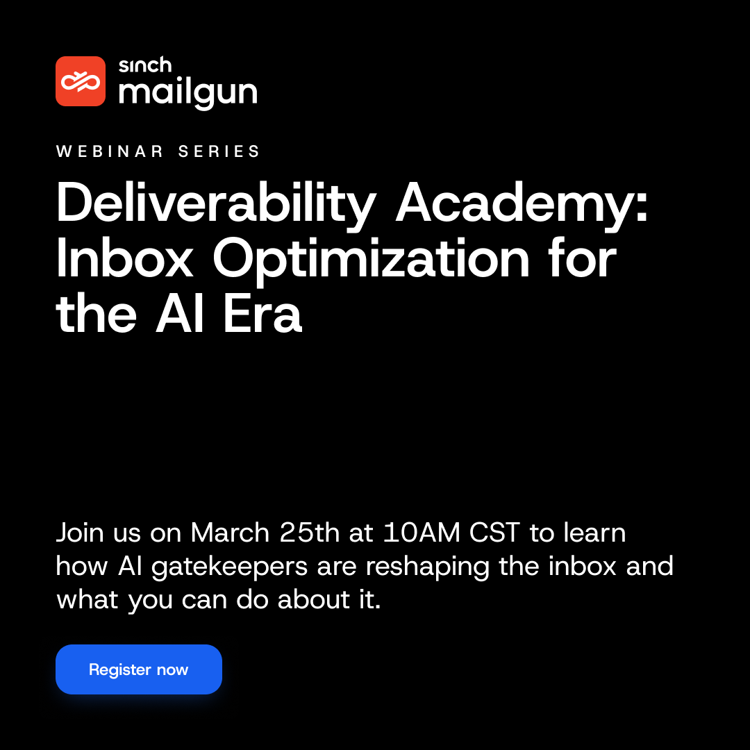 Sinch Mailgun tweet media