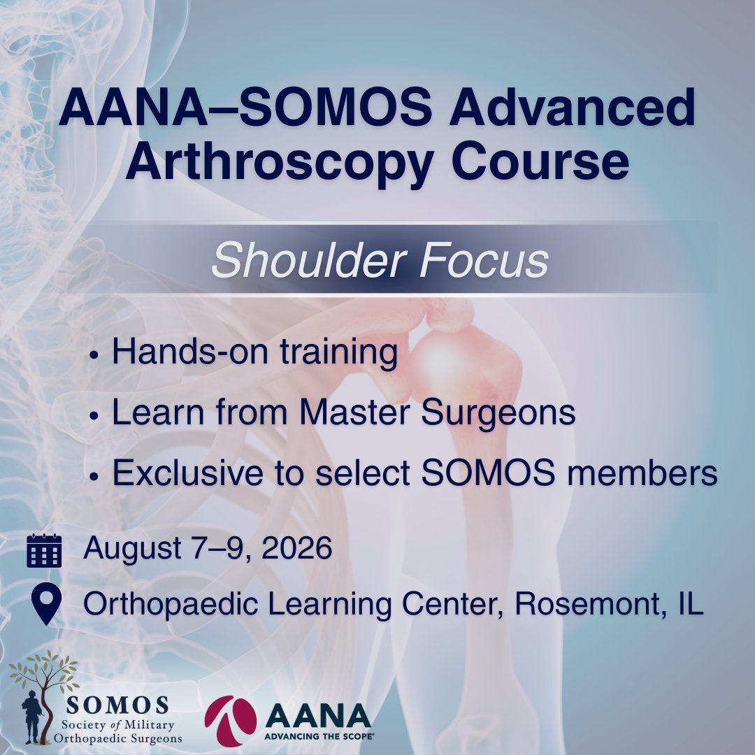 Society of Military Orthopaedic Surgeons tweet media