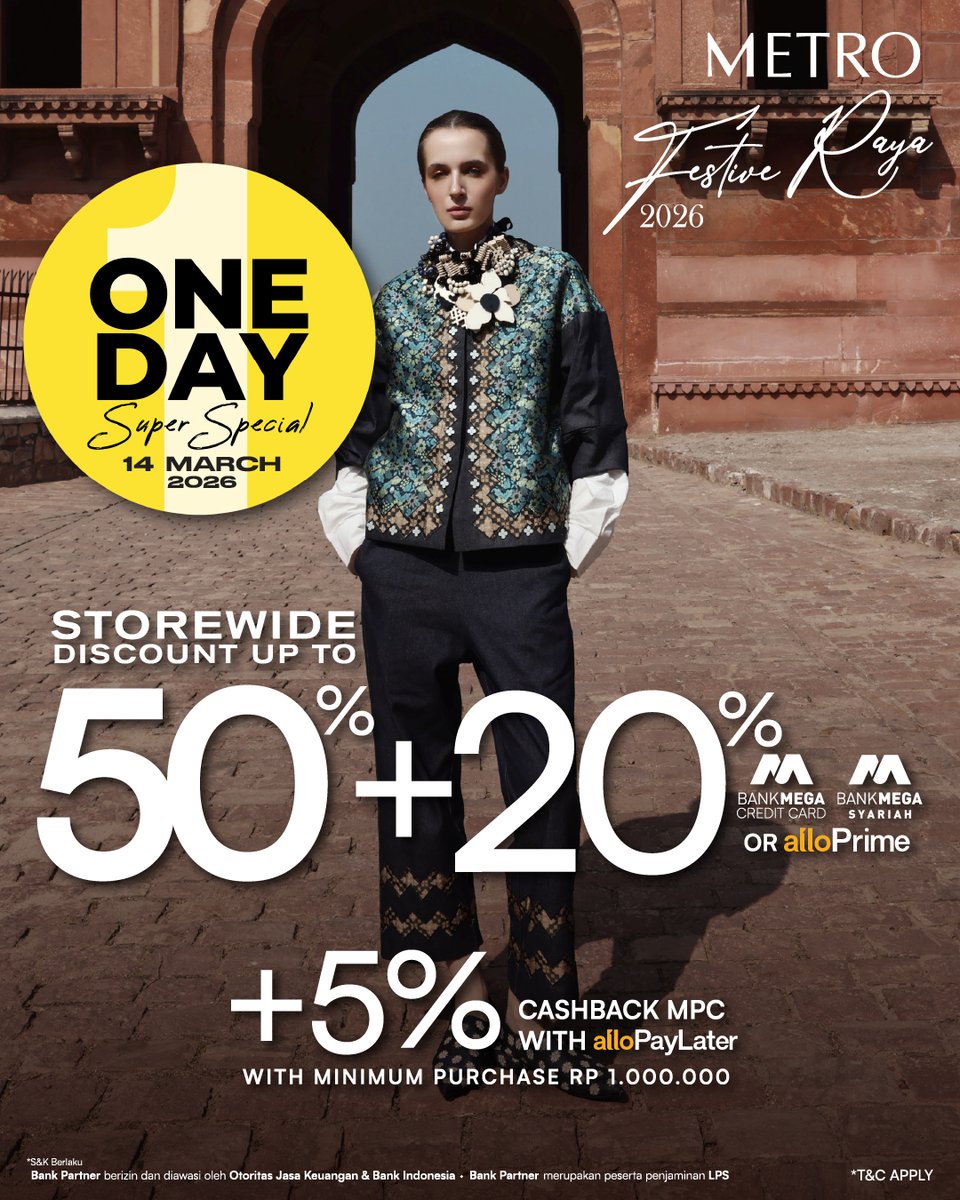 METRO Dept. Store tweet media