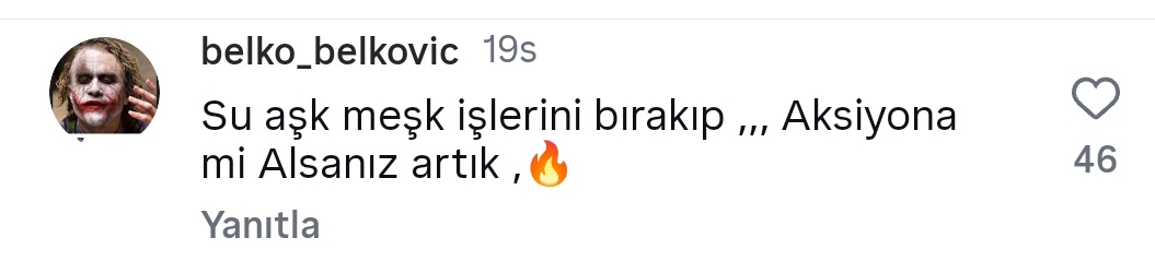 ZereninDemeti's tweet photo. Bakın bunu rakip dizinn gönderisinn altında hiç uğraşmadan buldum bu yorumlar klasik amip yorumları şunların yorumu dinlense diziler hiç reyto almaz. Bir dizi en başta aşk hikayesi için izlenir sonra aksiyon gelir mesela rakip bunları dikkate almıyor ful aşk var. Biz ful aksiyon! https://t.co/Tz431tdgpy