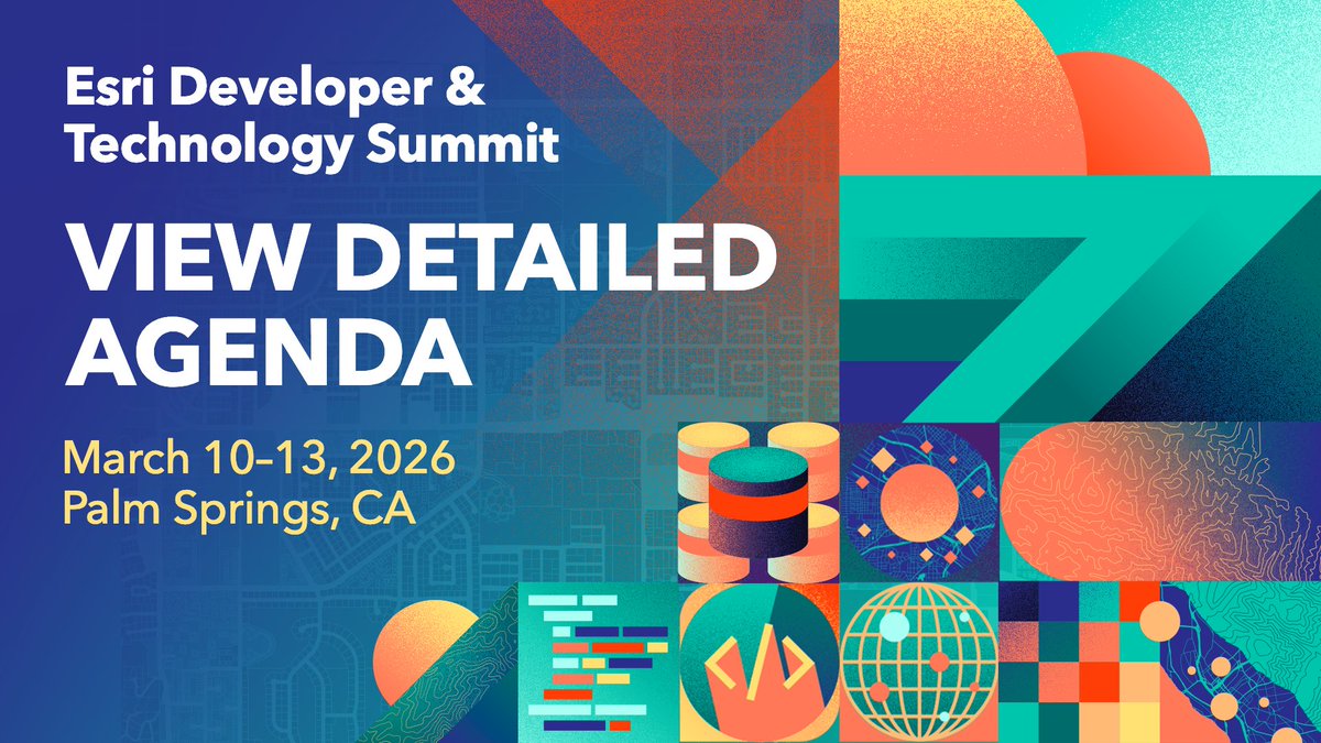 Esri Developer Events tweet media