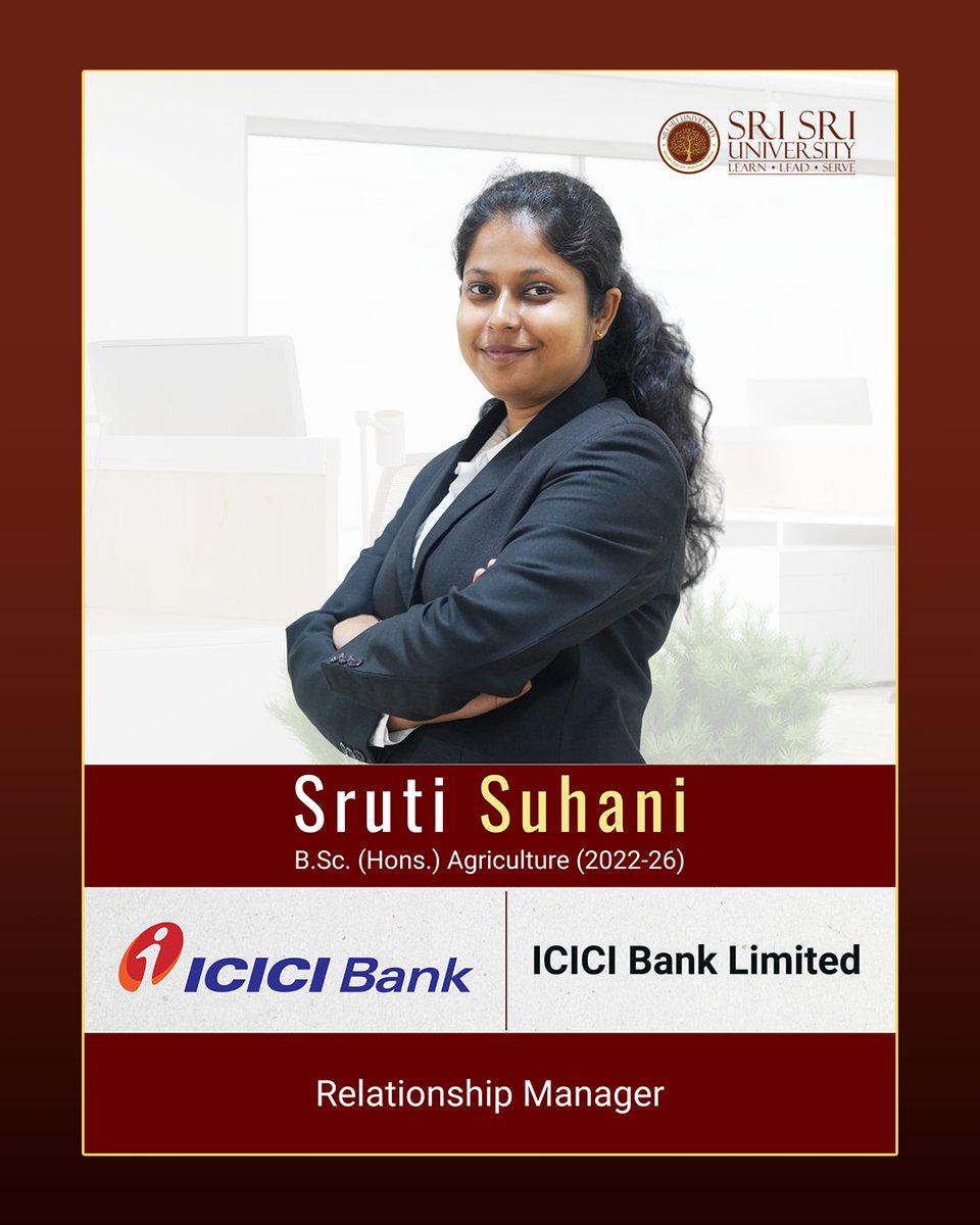 Sri Sri University tweet media