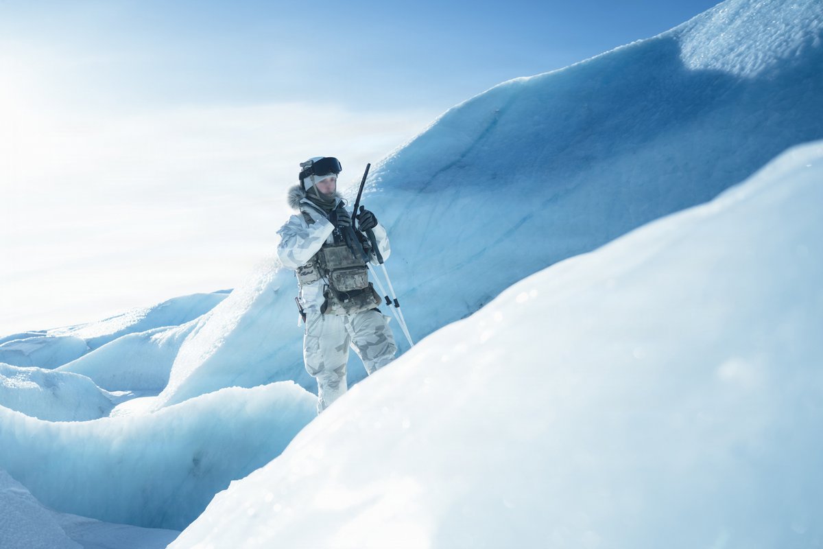 USNorthernCmd's tweet photo. In the Arctic, survival is a team sport. 🇺🇸❄️🇩🇰

During #AE26 in Kangerlussuaq, @usairforce Special Tactics Airmen teamed up with Danish Frogmen to rehearse recovery ops in one of the harshest environments on Earth. 

Training together means faster finds and safer recoveries.

@DOWResponse @USSOCOM @socnorth 
#ArcticEdge26 #HomelandDefense #ArcticSecurity