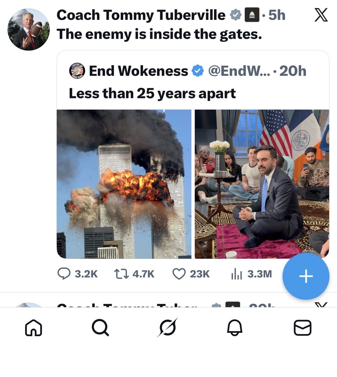 Jayson Tatum and Democracy Defender tweet media