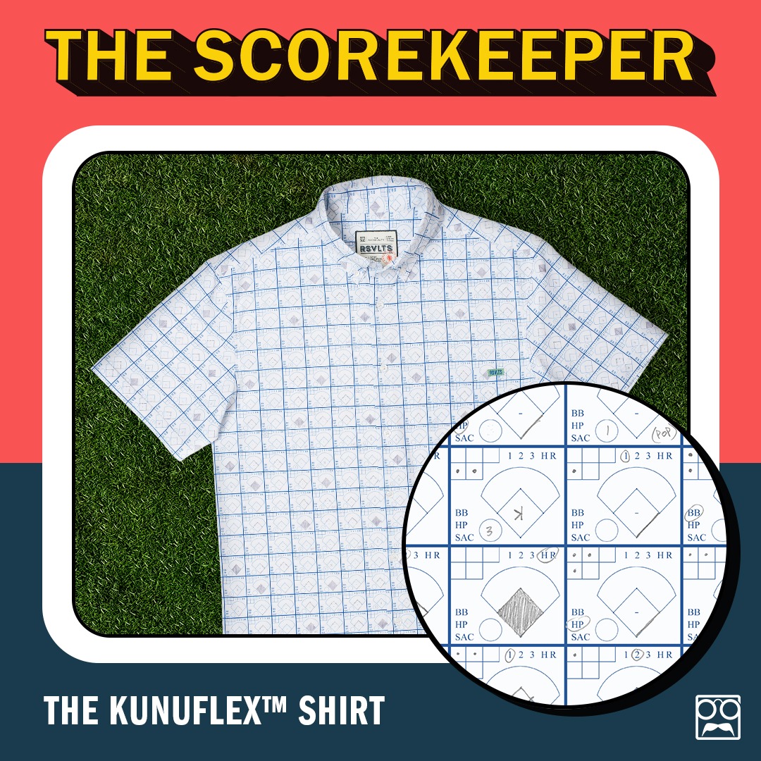 RSVLTS's tweet photo. A timeless baseball tradition. A must-have for any fan. Get this soft and stretchy shirt before it's outta here!