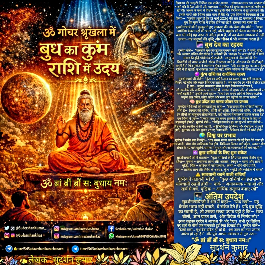 श्री सुदार्शनिका(Sri Sudaarshanikaa) रचनाएं tweet media