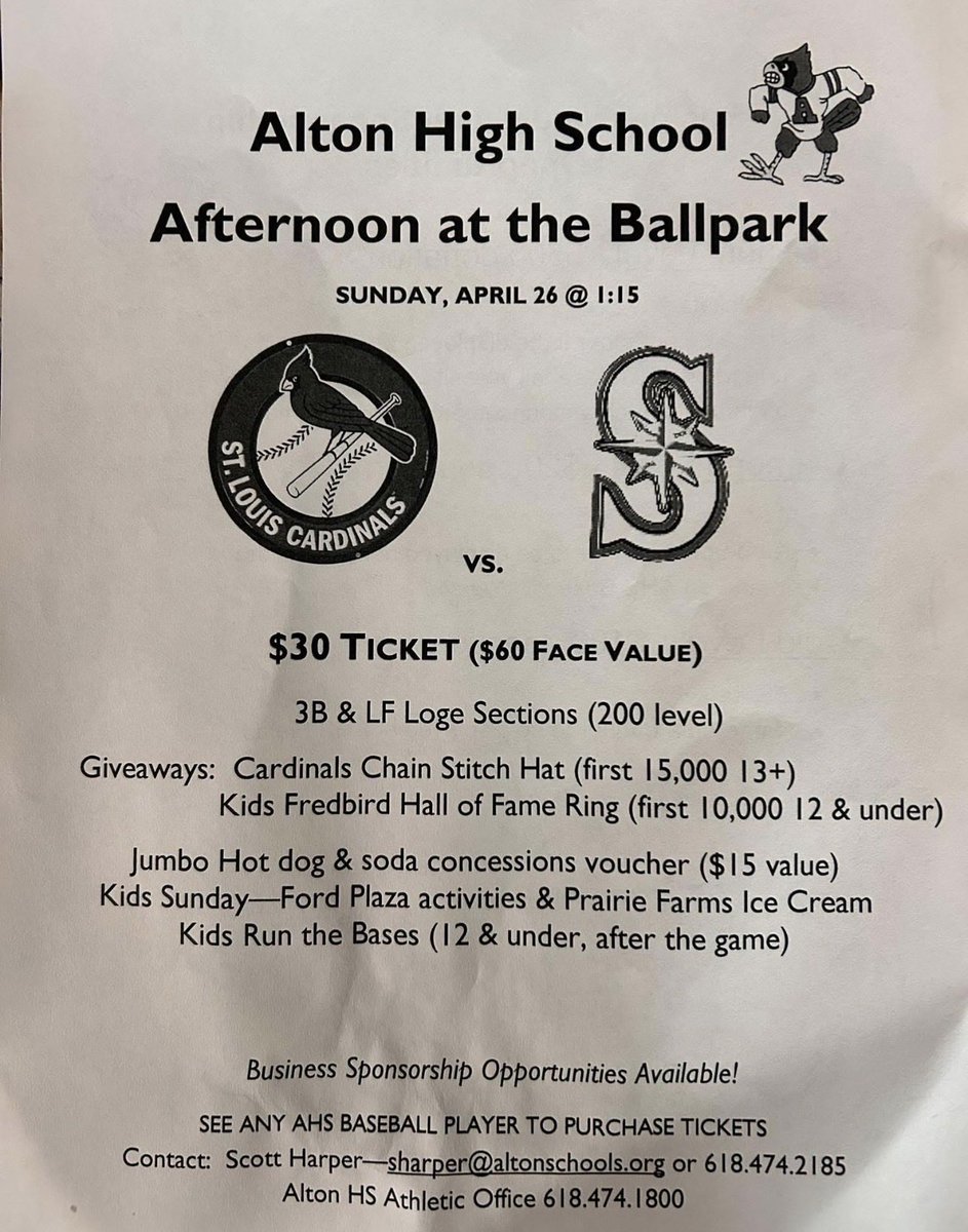 Alton MS Baseball tweet media