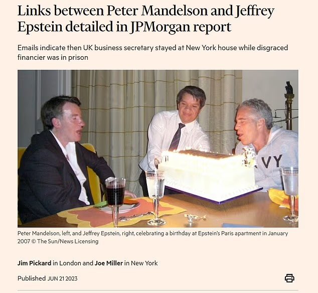 BiroNower's tweet photo. @RepublicStaff Have YOU been covering for @UKLabour aka #PaedoParty #RandyMandy #WanKeir #Epstein by heckling the only royals not implicated to detract from Mandy & Wankeir’s latest revelations & forgetting how only the AMW has so far lost his titles while the PM’s pet Paedo pal peer remains??? https://t.co/wFFmSGnyDE