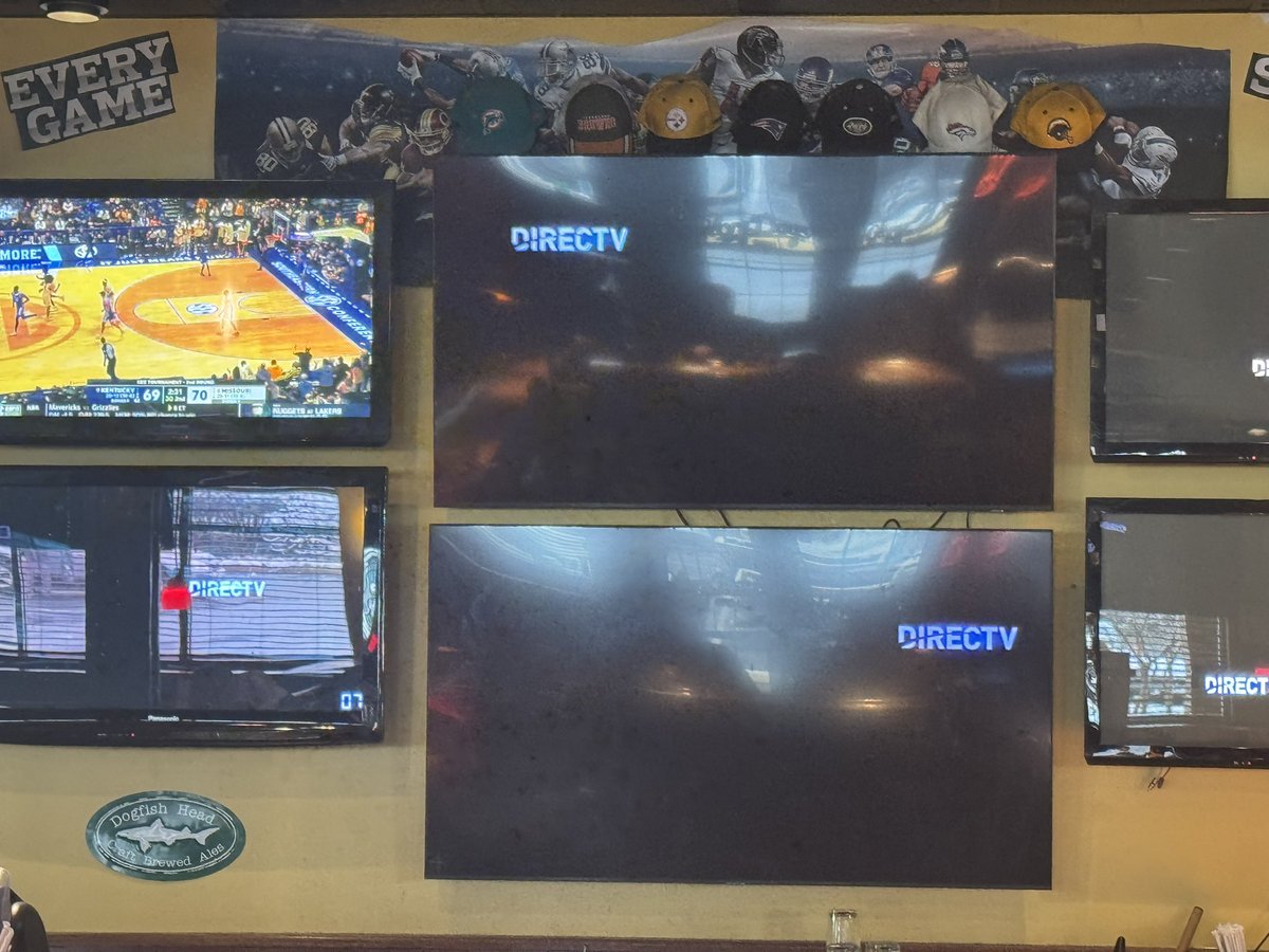IDriveABug's tweet photo. No sports bar should have DirecTV… @GloryDaysGrill https://t.co/fzBICm1QR1