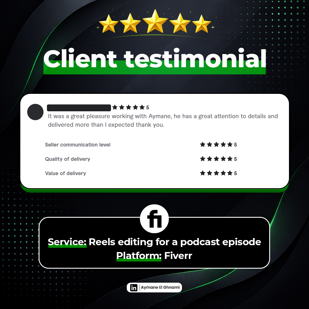 Aymane | Video Editor tweet media