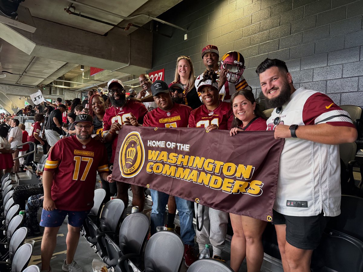 Commanders Squad CLT tweet media