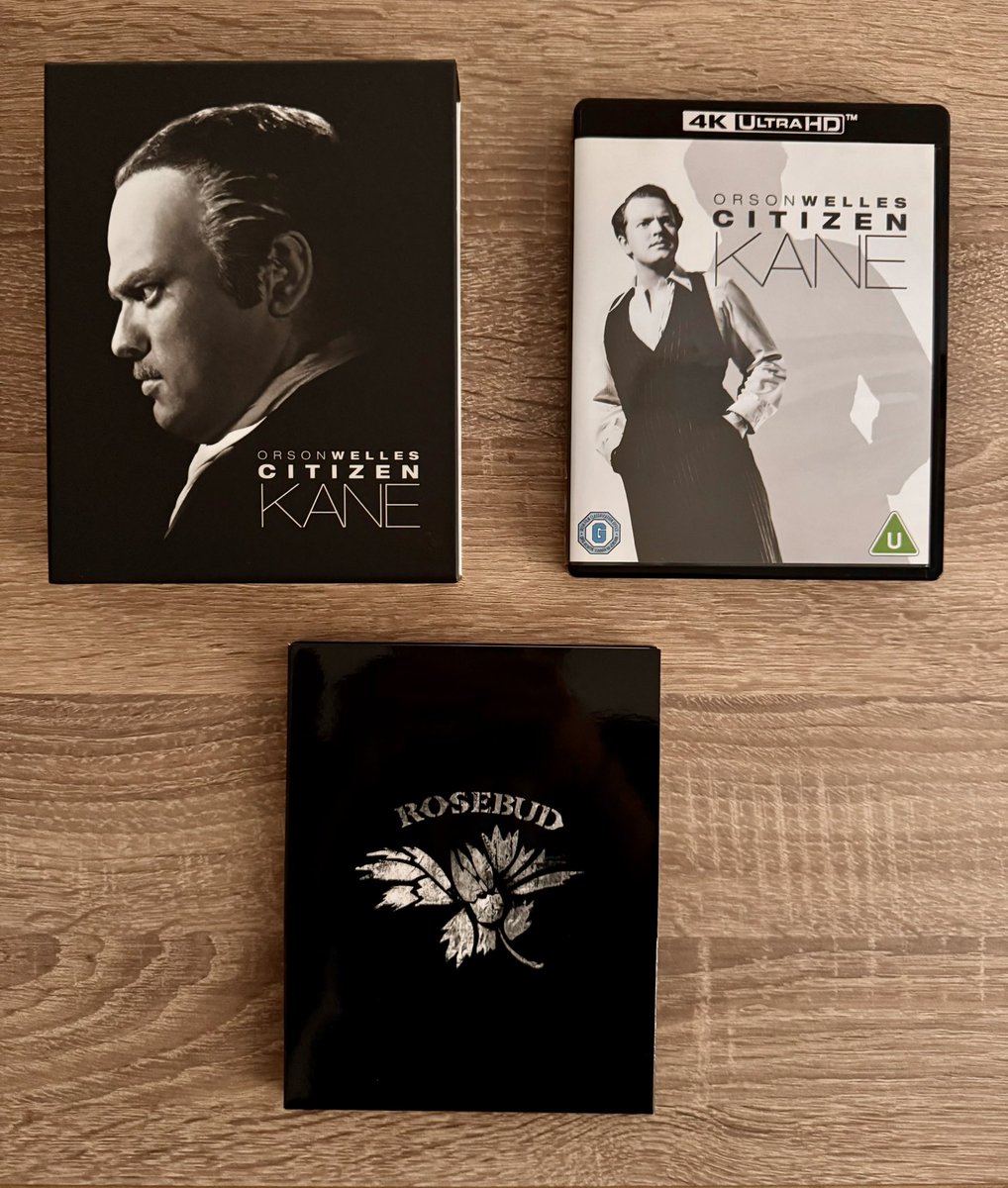 SirKantzos's tweet image. Everyone’s talking about it! It’s terrific!

#CitizenKane #4K #UltraHD #BluRay #PhysicalMedia