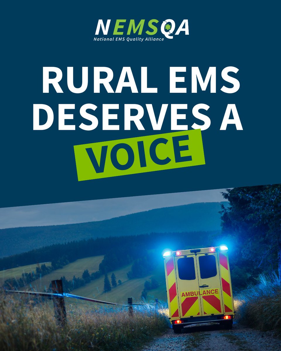 National EMS Quality Alliance (NEMSQA) tweet media