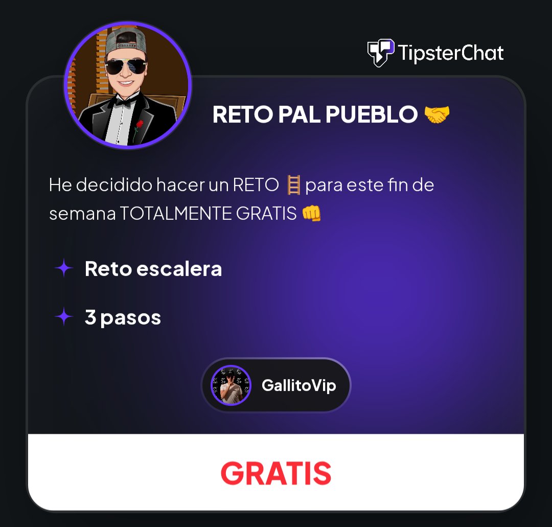 Gallito🐓(Apuestas) tweet media