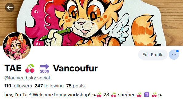 TAE 🍒 @ Vancoufur tweet media