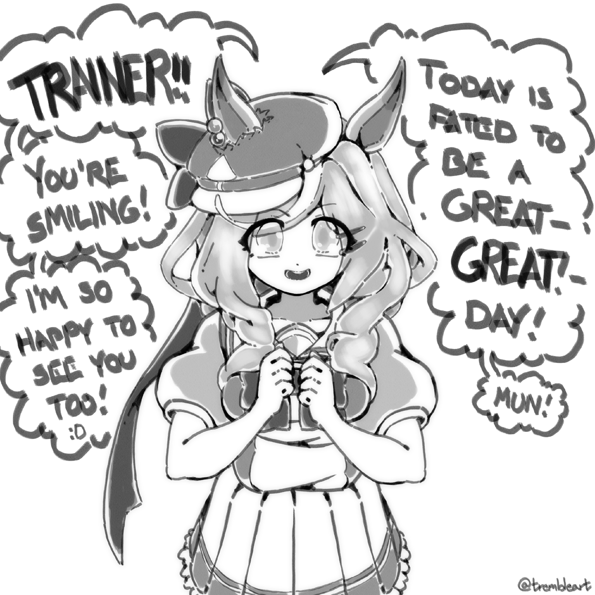 🎶 Happy Mambo noises~! 🎶
#umamusume #rkgk #Matikanetannhauser