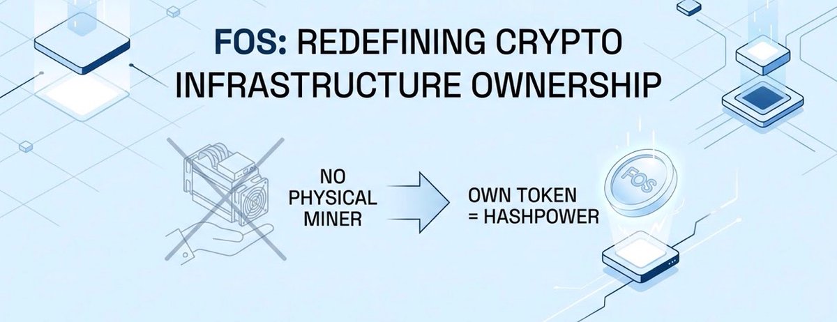 chainforges's tweet photo. How is $FOS redefining "Crypto Infrastructure Ownership"? #FOS #ChainForges #Web3 #CryptoMining #PassiveIncome
The old way: Buying expensive rigs, paying high electricity bills, and dealing with endless hardware maintenance. ๐
The $FOS way: You don't need to physically touch a miner to earn like one. You just need to own the token that represents its power! โก๏ธ
By staking $FOS, you tap directly into ChainForges' industrial-grade, hydro-cooled mining infrastructure in Iceland. ๐ฎ๐ธ
Hold the asset. Own the yield. Let us handle the hardware. ๐ค
Start your journey: https://t.co/oxtdc4spfC