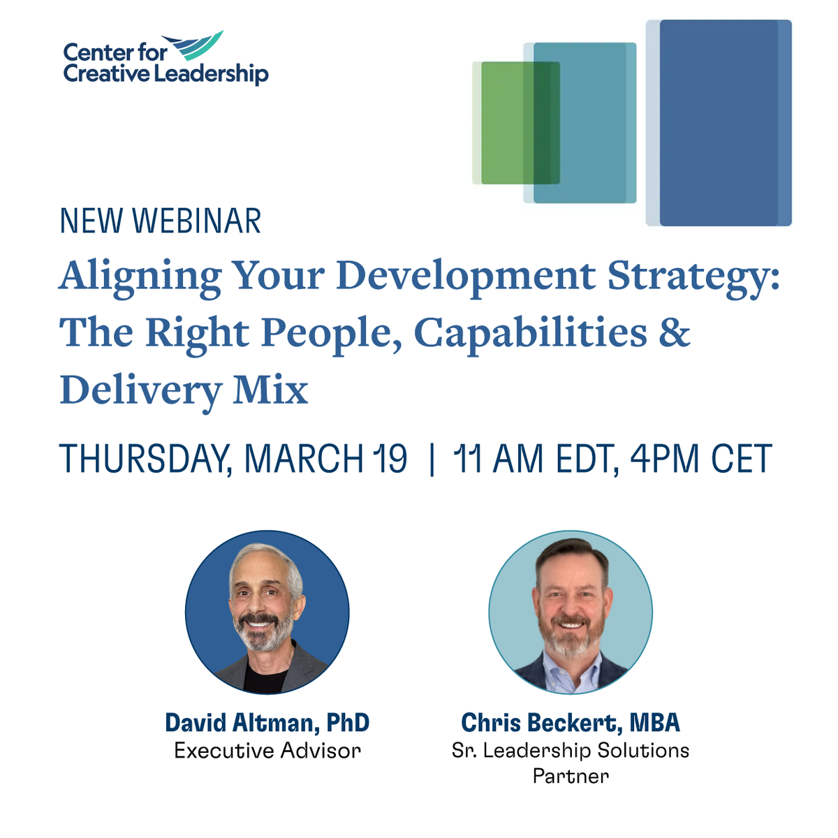 You can still save your seat for our upcoming complimentary webinar, where we'll explore why L&amp;D remains mission-critical in times of uncertainty, and how to focus your leadership development strategy where it matters most.

Register here: bit.ly/3P2iWQY