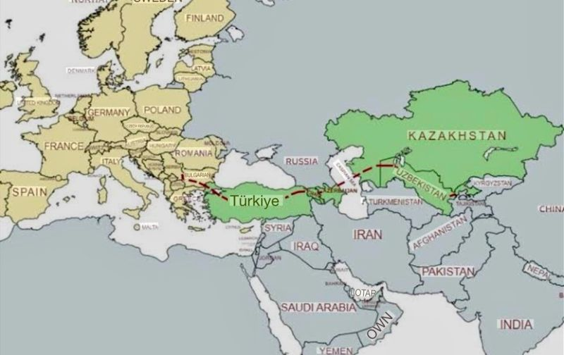 Piechocinski's tweet image. Media Azji Centralnej
Nowy Zielony Korytarz Energetyczny: Azja Centralna łączy się z Europą

#Astana zatwierdził umowę z #Baku i #Tashkent dotyczącą eksportu "zielonej" energii elektrycznej do Europy

#Kazakhstan, #Azerbaijan i #Uzbekistan realizują ambitną regionalną inicjatywę