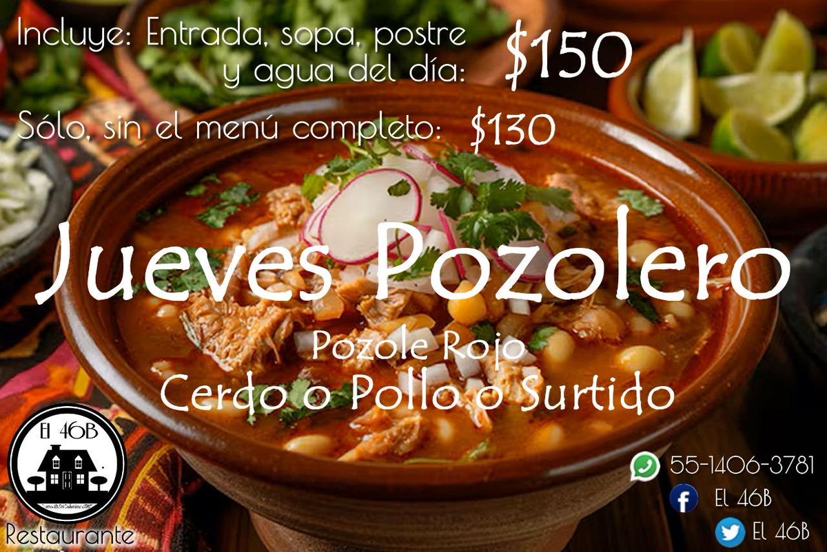 Restaurante El 46B tweet media