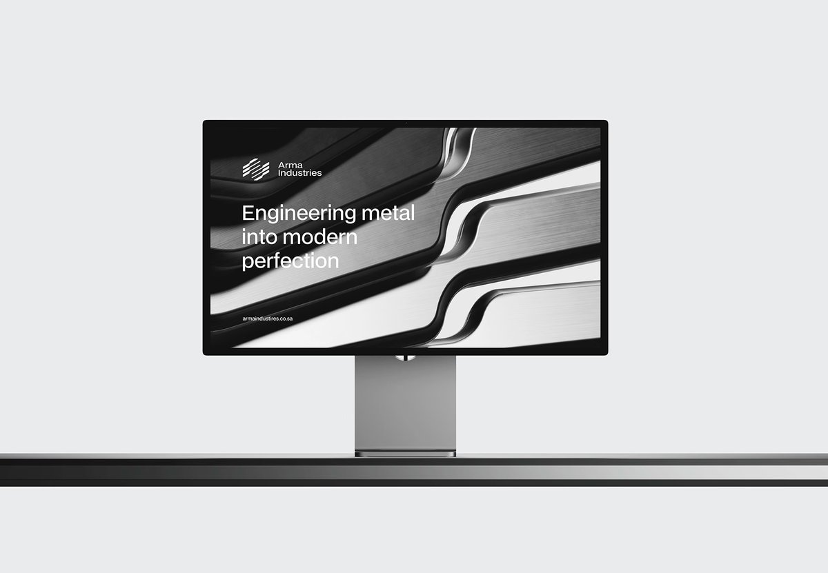 ARMA Industries

Engineering was strong.
The brand needed to match it.
Our role:

→ Brand strategy &amp; positioning
→ Core brand idea
→ Industrial-inspired visual identity
→ Corporate communication system
→ Full brand guidelines

Designed by DOO®

doo.sa/case-studies/a…