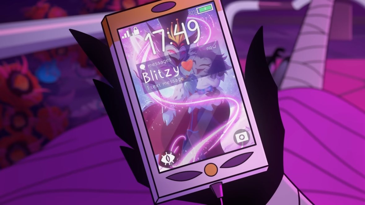 comfortgoetia's tweet photo. stolas’s home screen ♡ https://t.co/bwrBfGeLEm
