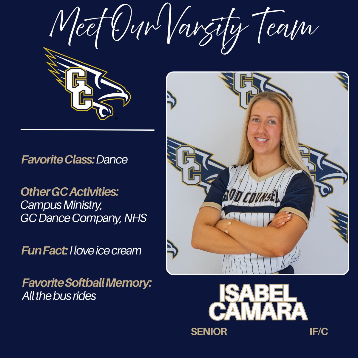 Good Counsel Softball tweet media