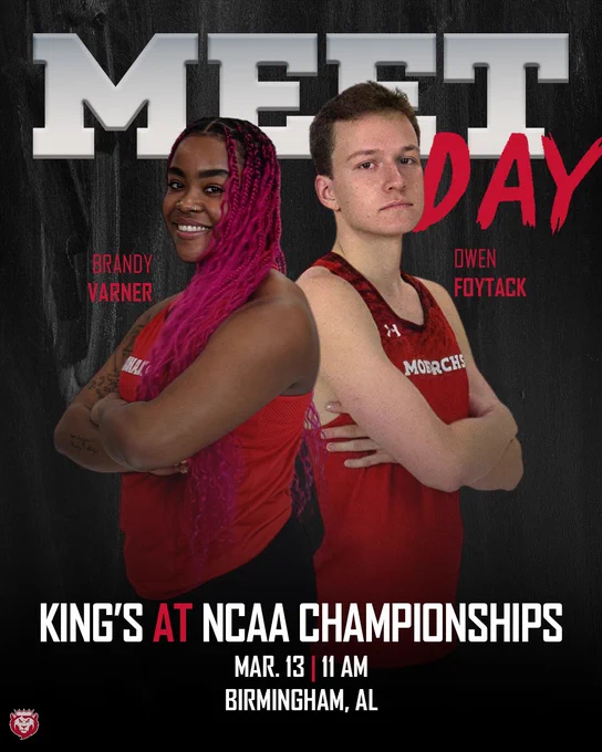 Image from King's College Monarchs (@KingsMonarchs)