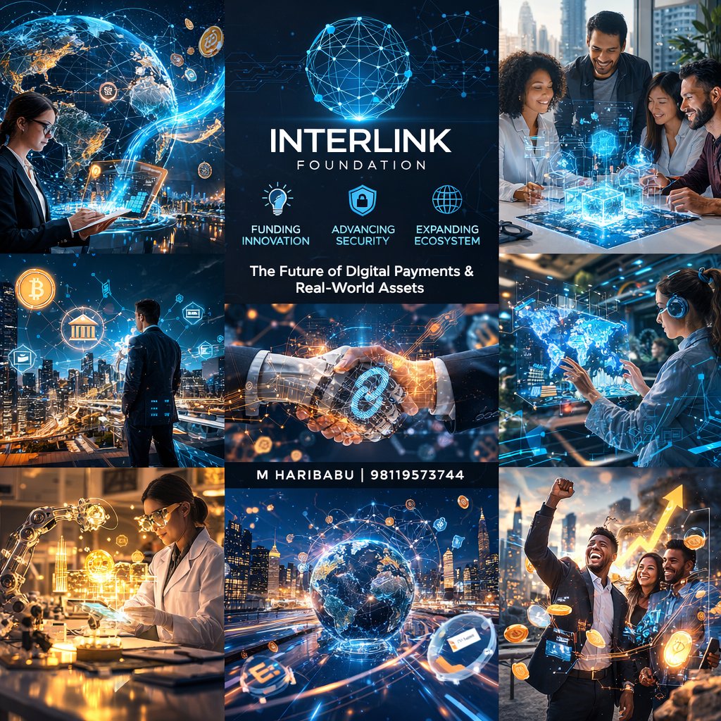MHariBabu115722's tweet photo. The InterLink Foundation is building the next generation of decentralized technology—connecting digital payments, real-world assets, and global innovation.

ID 98119573744
#InterLinkFoundation #Blockchain #CryptoInnovation #interlink #ITLG #ITL #Web3Technology #FutureEconomy https://t.co/W7kyQUqDmk