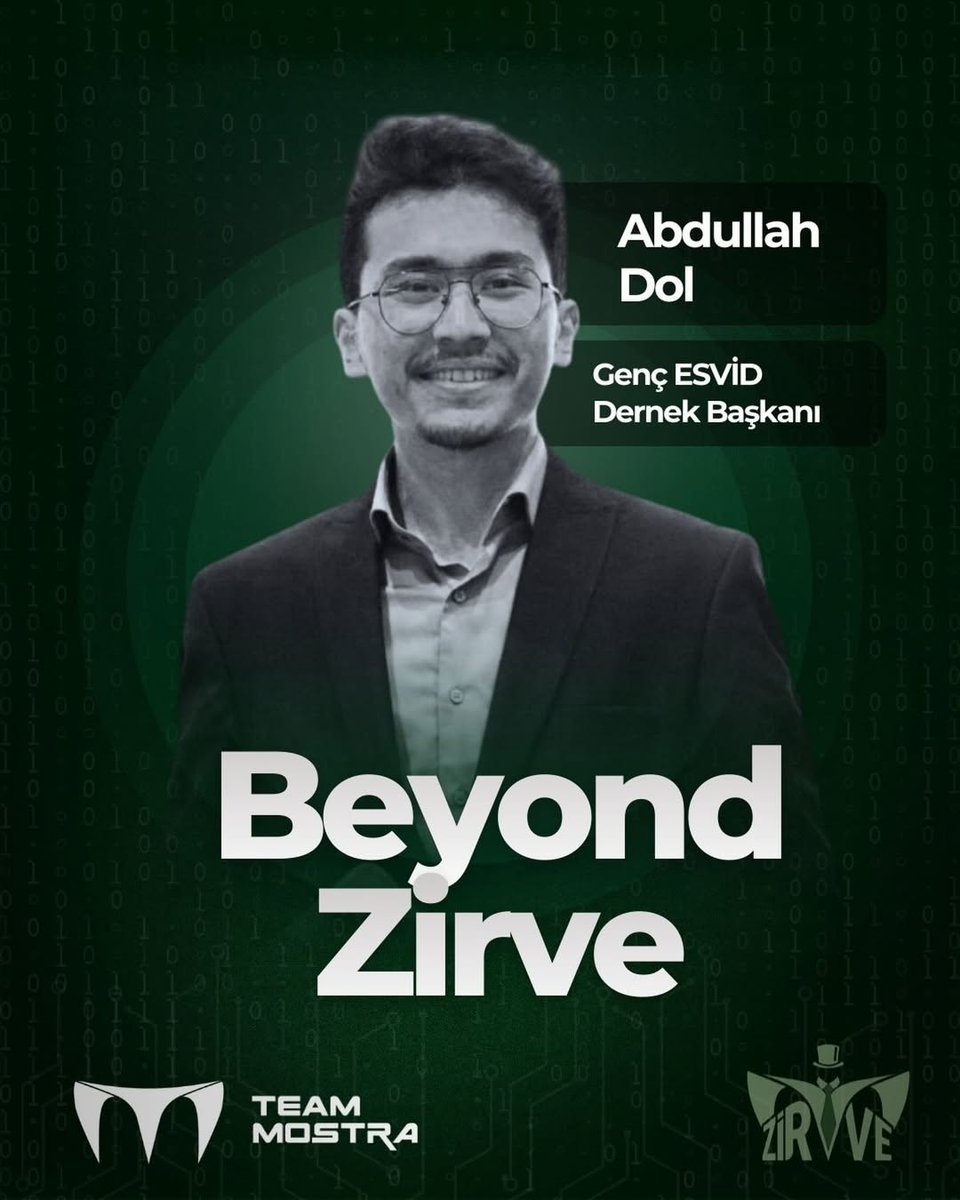 4bdullahdol's tweet photo. Bu Cumartesi, Team Mostra’nın düzenlediği Beyond Zirve etkinliğinde girişimcilik ekosistemindeki yolculuğumu ve geleceğin dijital dünyasını paylaşmak üzere sahnede olacağım🤙
#BeyondZirve #Girişimcilik #TeamMostra #AreplayStudio #ESVİD #Etkinlik https://t.co/cH1m9K0idj
