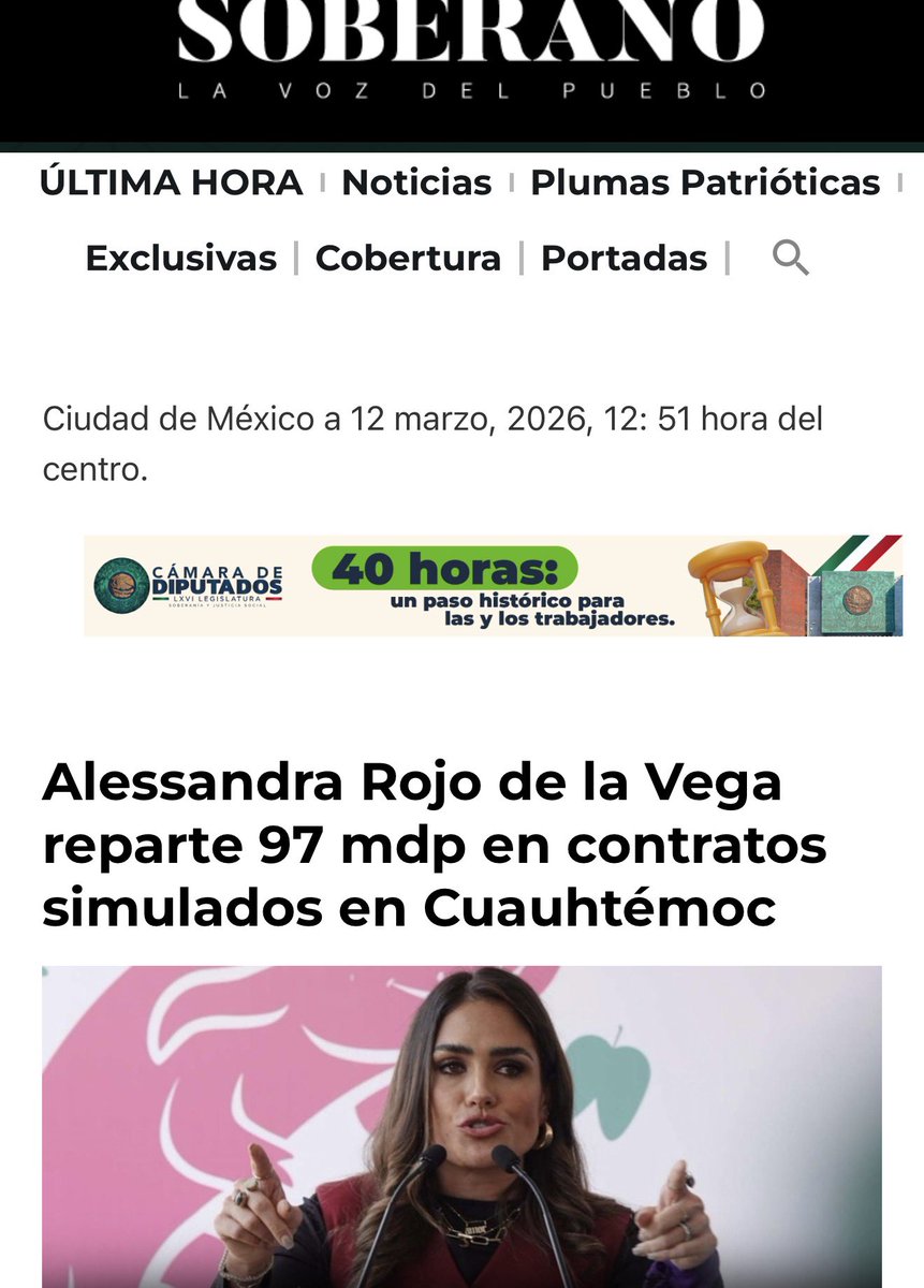 Las empresas con las que Morena me atacó durante meses en Cuauhtémoc —y que resultaron ser de las mejor evaluadas y con años trabajando para el Gobierno de la Ciudad desde la época de Claudia Sheinbaum— hoy también reciben contratos en Tlalpan.

A ver si ahora también arman