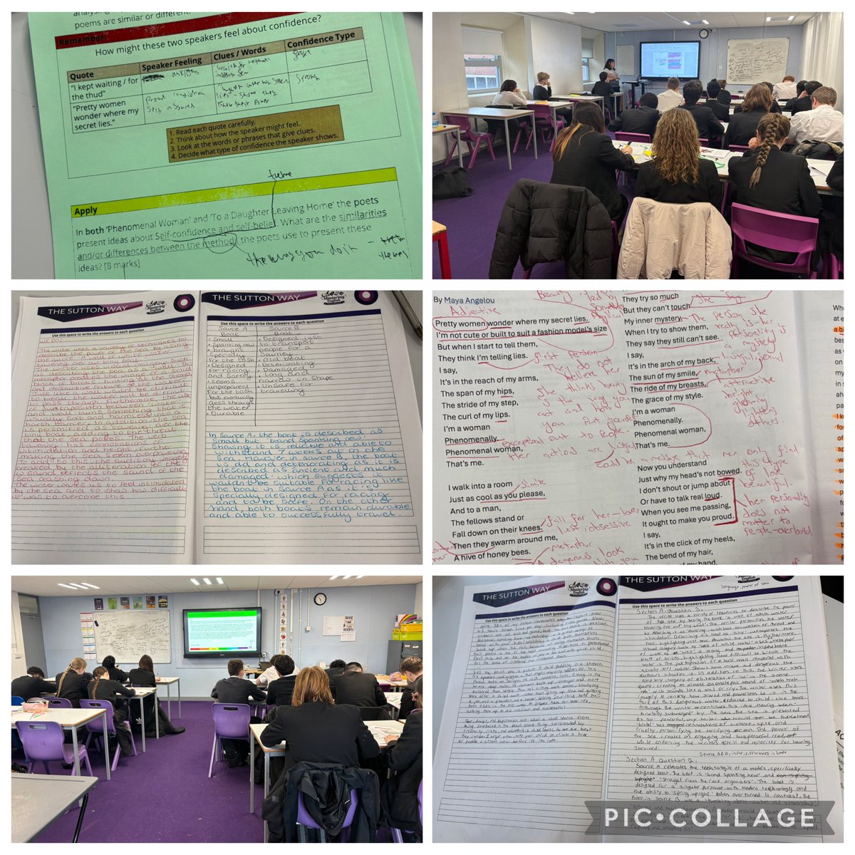 MissPaulson_Eng's tweet photo. Excellent English Immersion Day today! Great to see the hard work and focus of Year 11 students! #thesuttonway #ambition https://t.co/FYTipn90qH