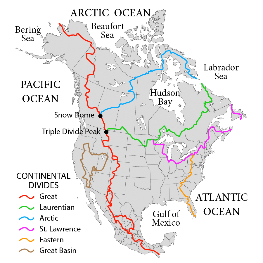 SaysSimulation's tweet photo. Interesting thread. A little known part of the Boundary Waters in Northern MN is that it has a three way continental divide. By crossing canoe portages, you go from draining to the Mississippi &amp; Gulf, to draining to the Great Lakes &amp; Atlantic, to draining to the Red River 1/ https://t.co/qf91lo4yJD