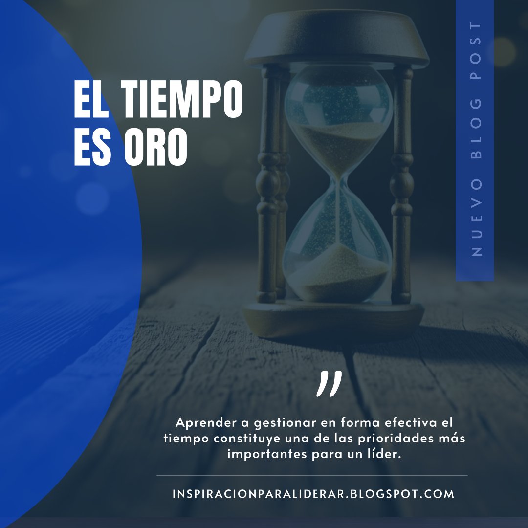 🎯Aprender a gestionar en forma efectiva el tiempo constituye una de las prioridades más importantes para un líder.

👉bit.ly/3P7gJ6L
#InspiracionParaLiderar #vida #tiempo #recurso #valor #valioso #sabiduría #prioridad #prioridades