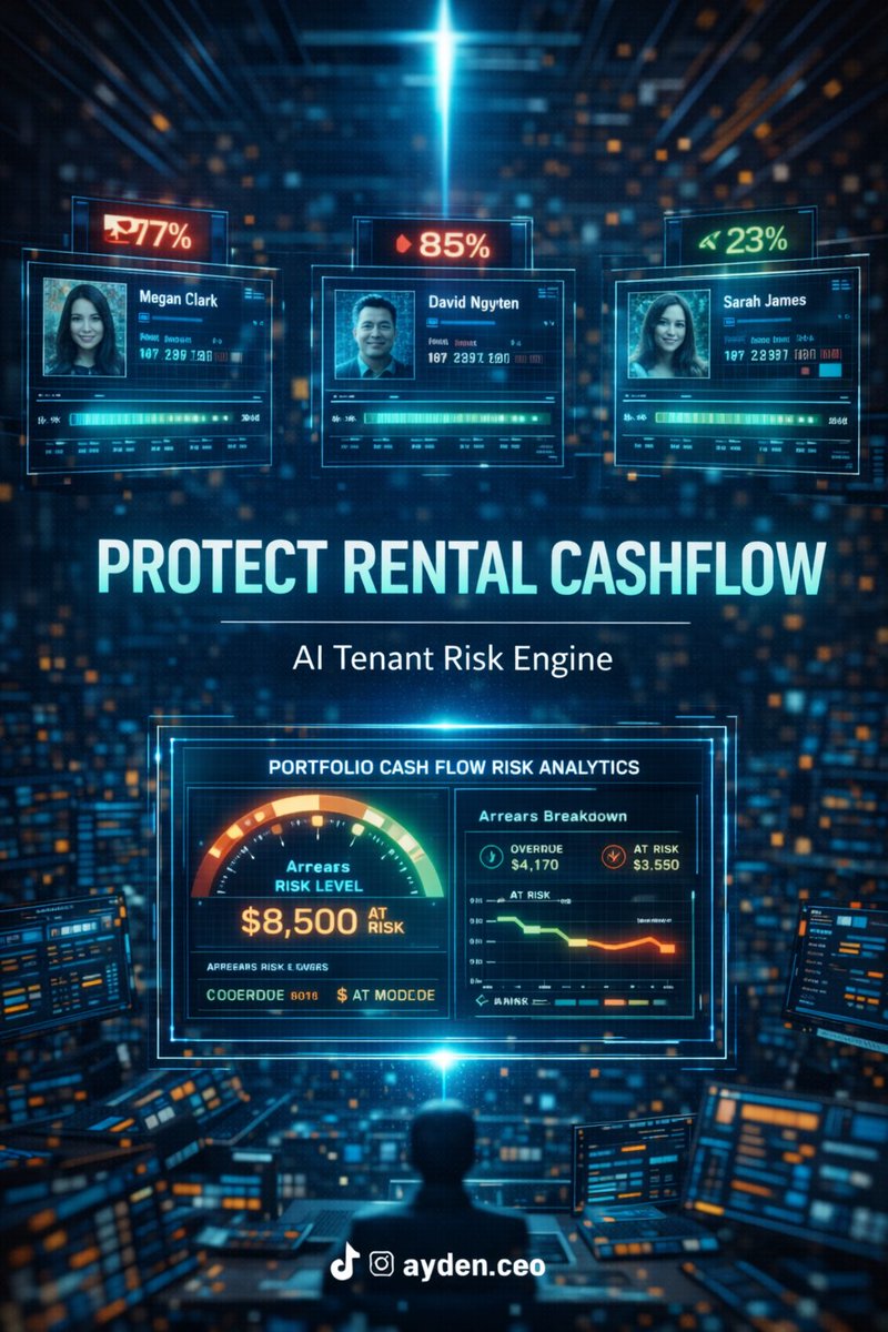 Late rent is rarely sudden.

AI can now flag arrears and non-renewal risk before it hits cash flow.

Predict > react.

Comment PROMPT.

#PropertyManagement #PropTech #AIForRealEstate