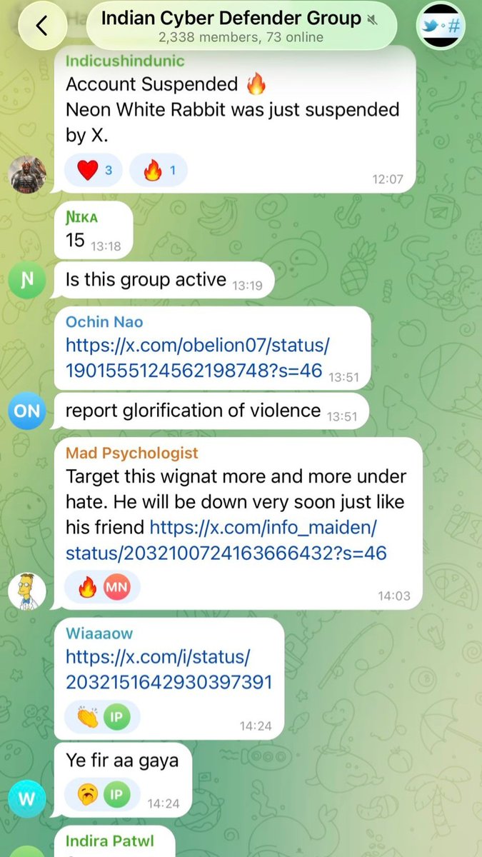DocRepatriator's tweet photo. @elonmusk runs the show so he must be aware of this telegram account targeting group. Until his pocket hurts, nothing will be done. 

News of this telegram account being ran by a former @X employee is heinous.
@Support https://t.co/fT0eN31W0T